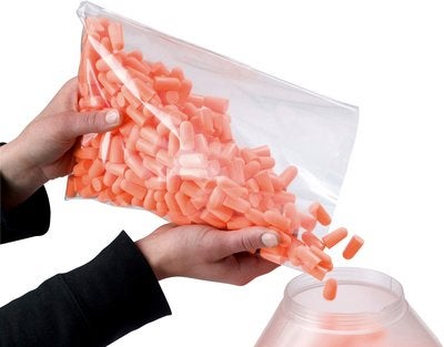 relleno dispensador de tapones (500 pares)