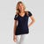 Camiseta Fruit of the Loom Valueweight cuello V manga corta mujer