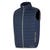Chaleco plumas Loki azul