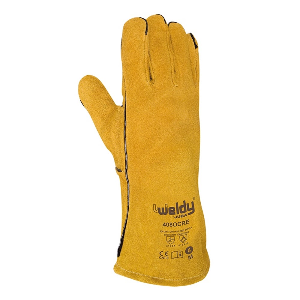 Guante Juba 408OCRE Weldy (1 par)