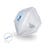 Mascarilla plegable FFP3 con válvula (12 Uds)