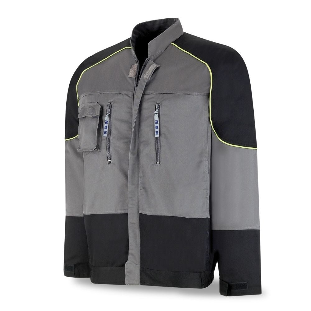 Chaqueta Sport gris y negro
