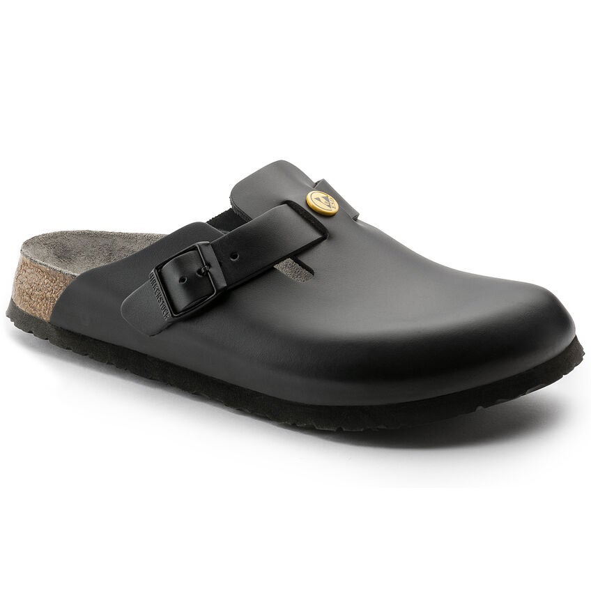 Zueco Birkenstock Boston ESD NL Black - Horma estrecha