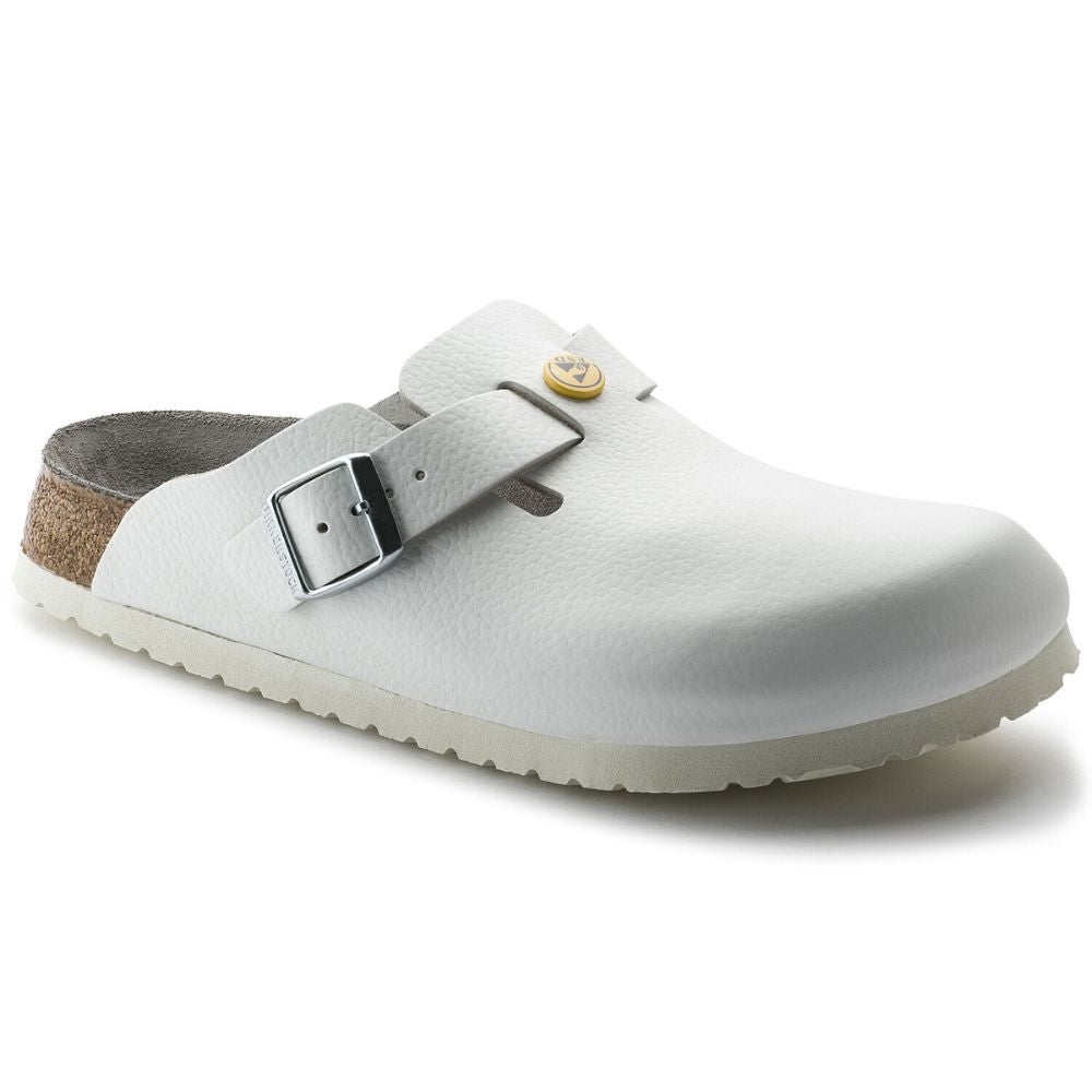 Zueco Birkenstock Boston ESD NL White