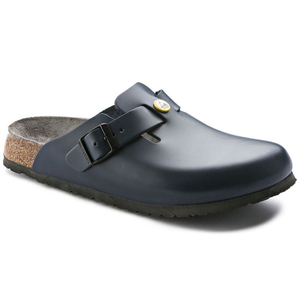 Zueco Birkenstock Boston ESD NL Blue - Horma estrecha