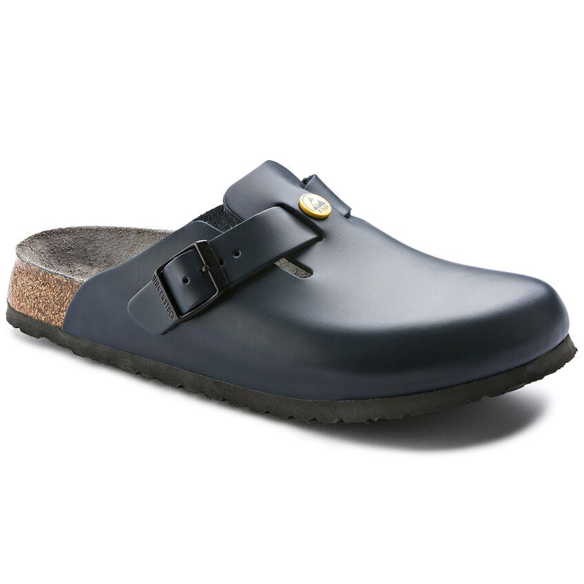 Zueco Birkenstock Boston ESD NL Blue - Horma estrecha