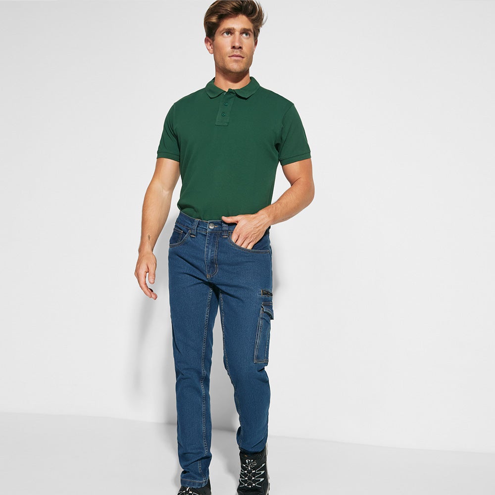 Pantalón de trabajo vaquero Roly Workwear Raptor