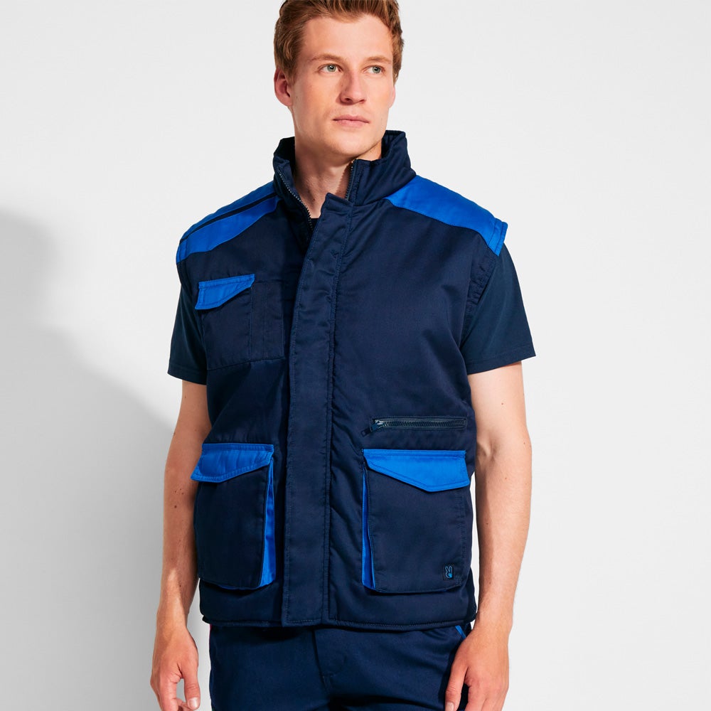 Chaleco Roly Workwear Armada hombre