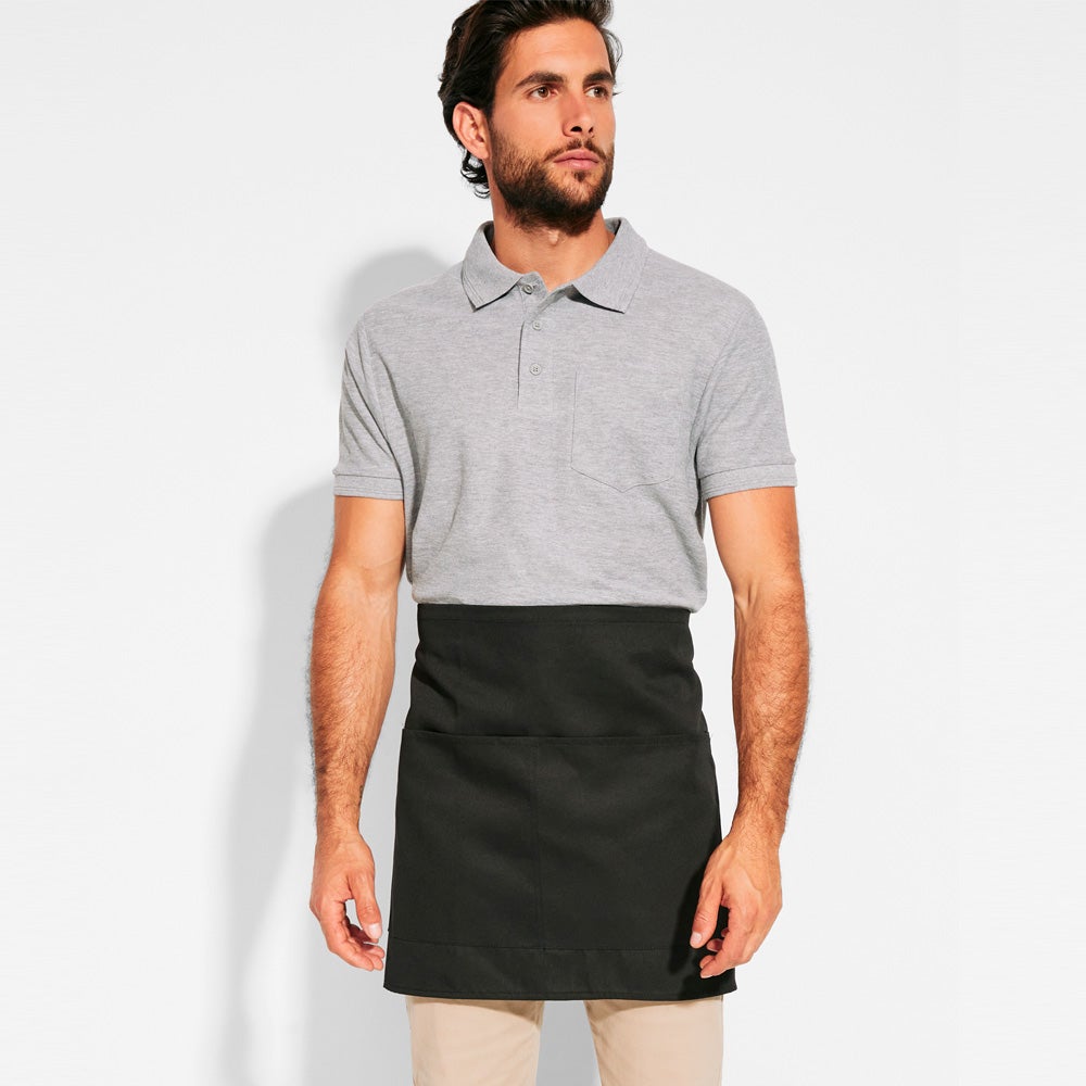 Delantal Classic negro unisex - UN