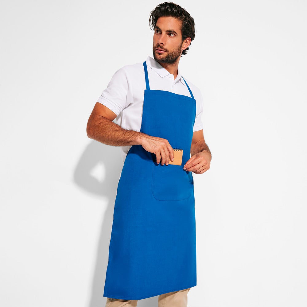 Delantal completo Roly Workwear bolsillo Ducasse