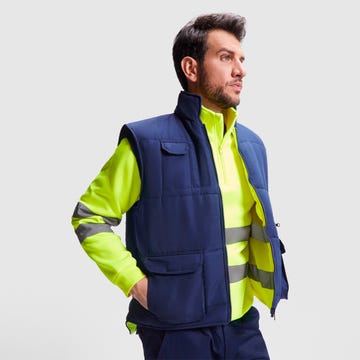 Chaleco alta visibilidad Roly Workwear reversible Persey