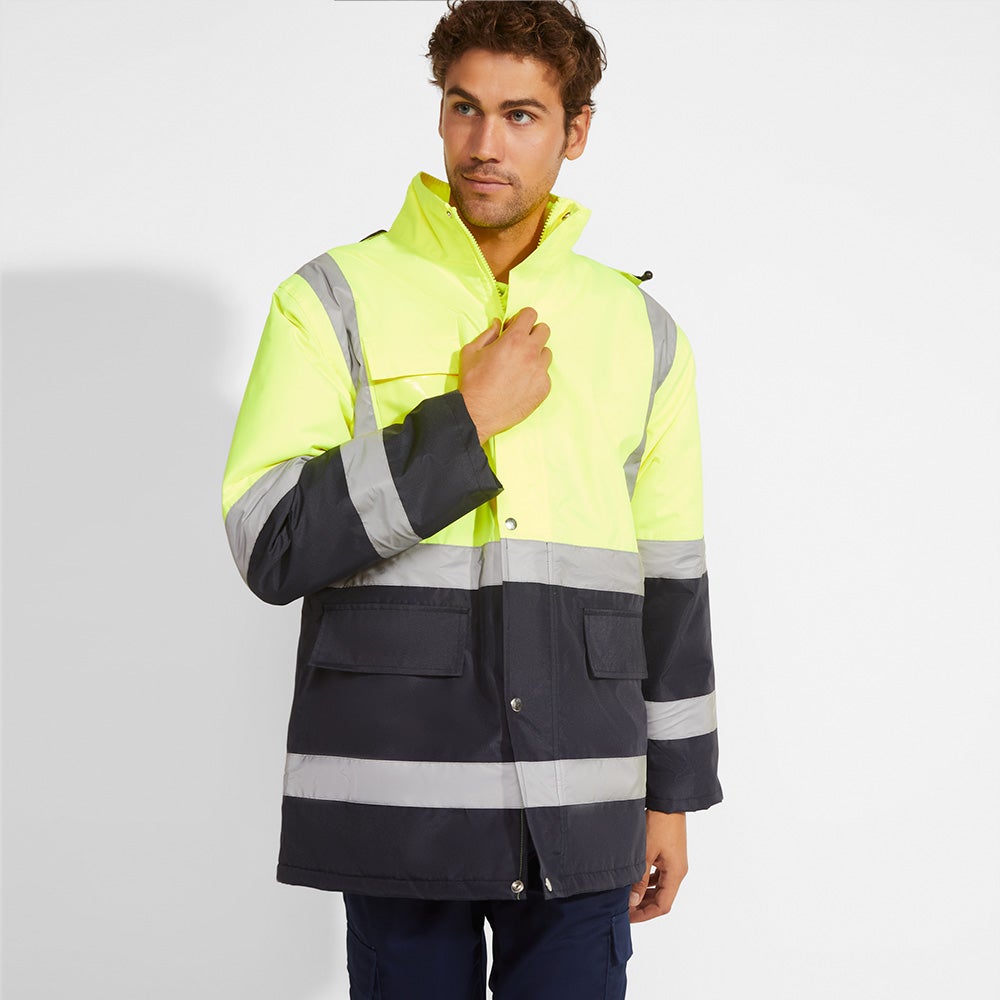 Parka alta visibilidad Roly Workwear Merak