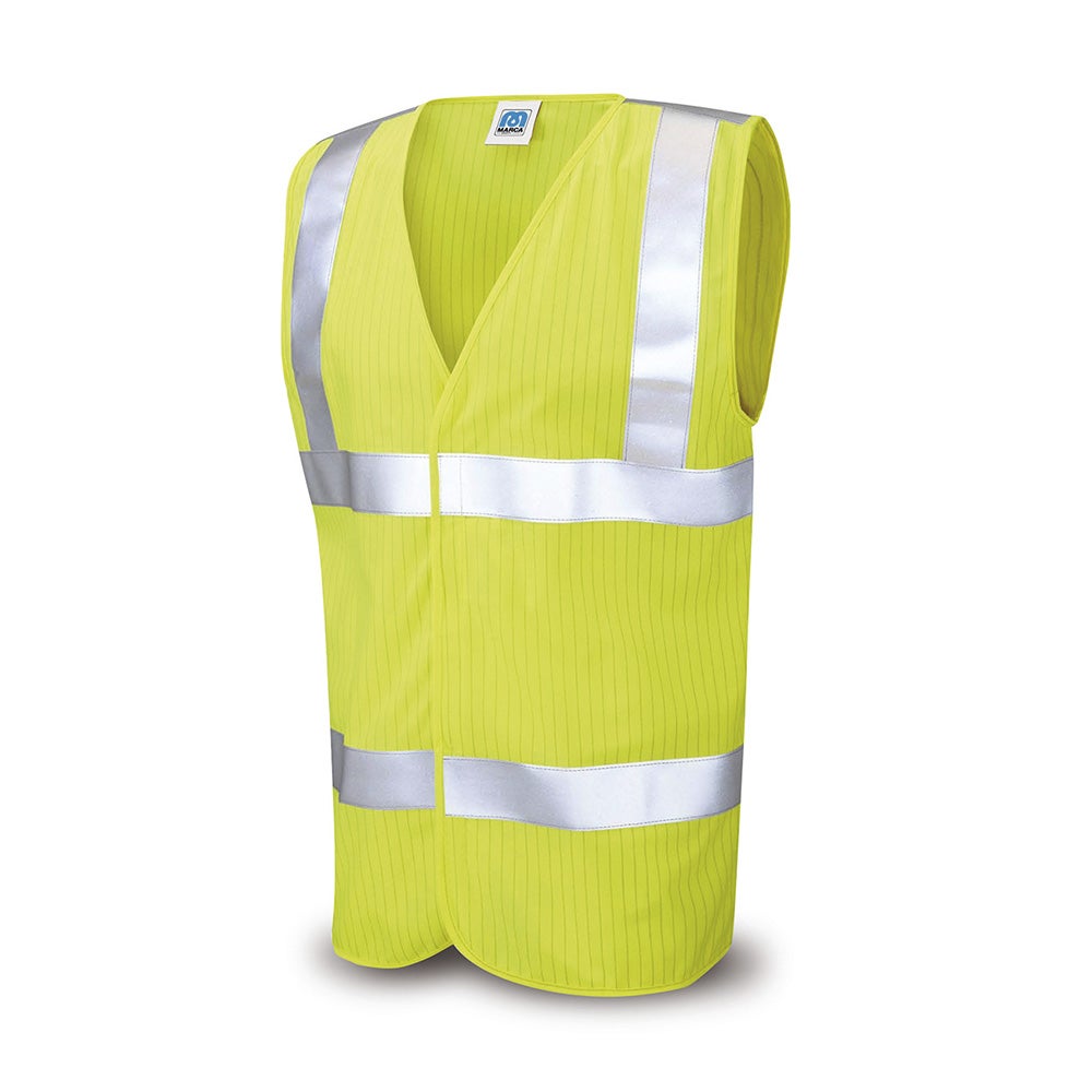 Chaleco ignífugo y antiestático