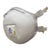 Mascarilla 9928 FFP2 con válvula y junta de sellado, soldadura y ozono (10 Uds)