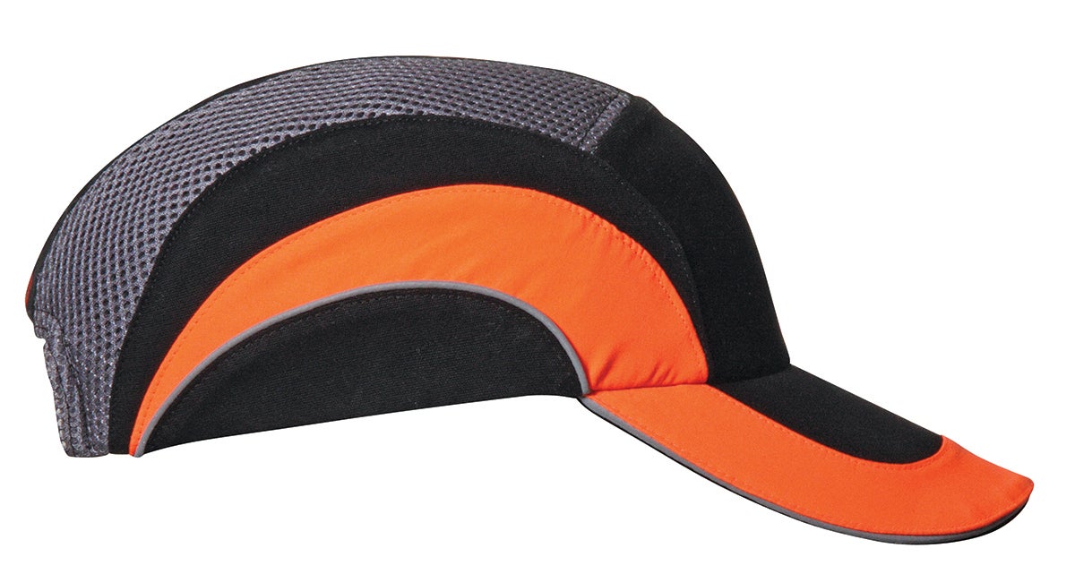 Gorra ABR A1 Visera 7 Cm-Negro y naranja