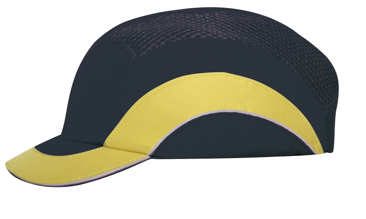 Gorra ABS A1 Visera 5 Cm-Azul y amarillo