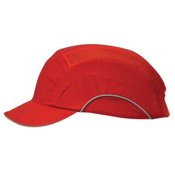 Gorra ABS A1 Visera 5 Cm-Rojo