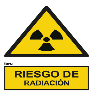 Señal Riesgo De Radiación A4