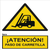 Señal Atención Paso De Carretilla A4
