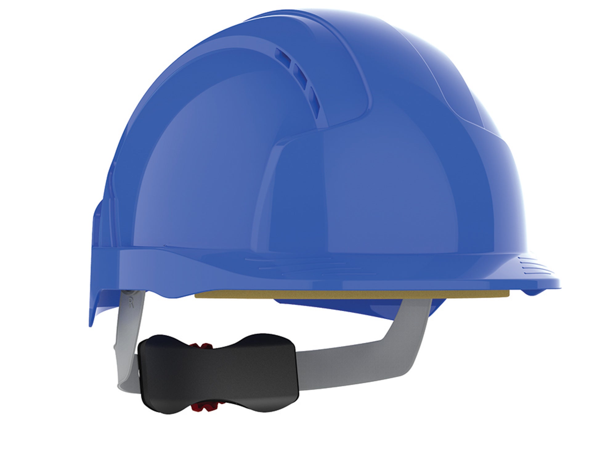 Casco Evo Lite Ajb17 Ventilado Con Ruleta-Azul