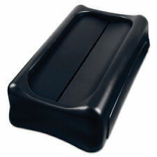 Tapa Basculante Para Contenedor Slim Jim-Negro