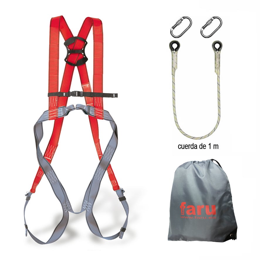 Kit anticaídas básico 2 P30f+C170+2Xc176+C166