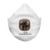 Mascarilla Springfit FFP2V con válvula (10 Uds)