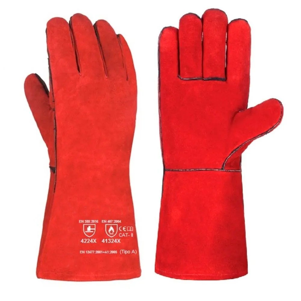 Guante de serraje soldador (12 pares)