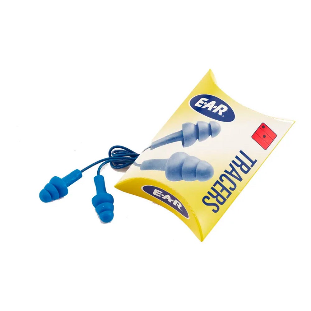 Tapón reutilizable Ear Tracers con cordón (50 pares)