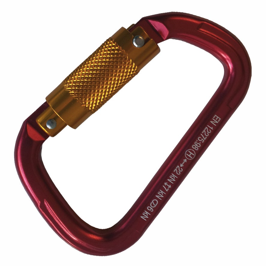 Mosquetón automático Trilock Ø 22 mm