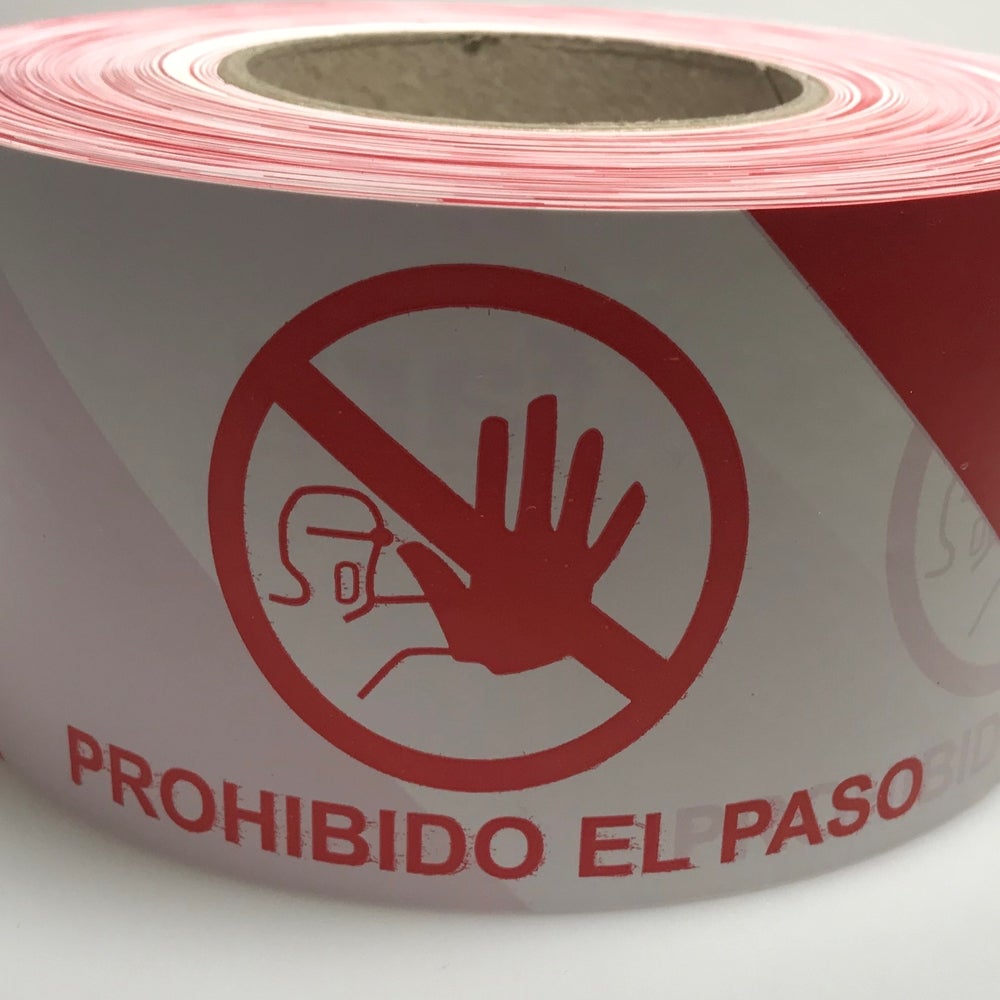 Cinta de balizamiento Faru 250 m rojo y blanco