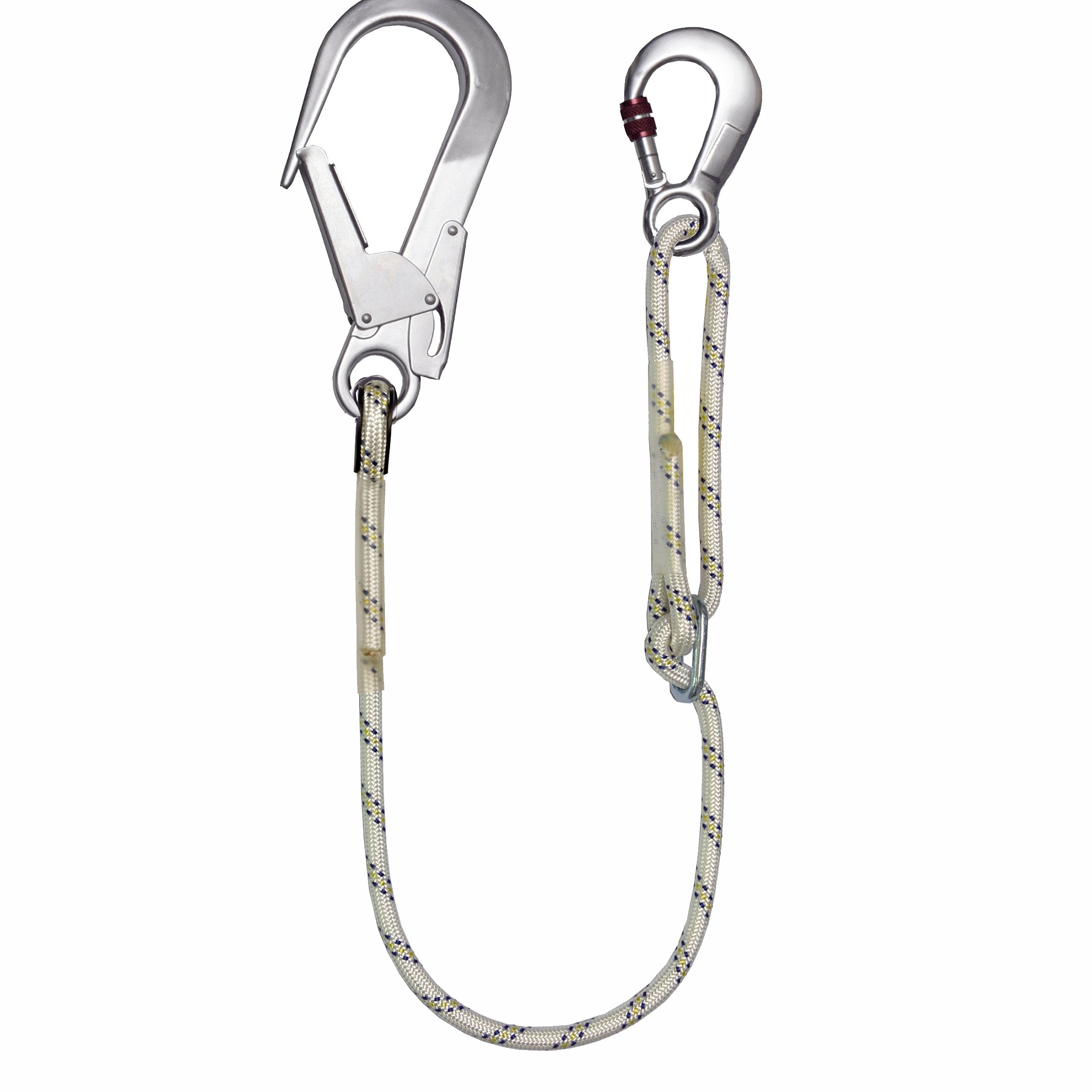 Cuerda de amarre regulable hasta 1,6 m con gancho alu Ø 56mm