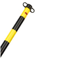 Poste bicolor Amarelo e Preto (Não inclui base)