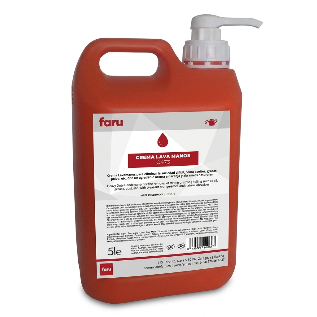 Gel lavamanos con abrasivos naturales 5L