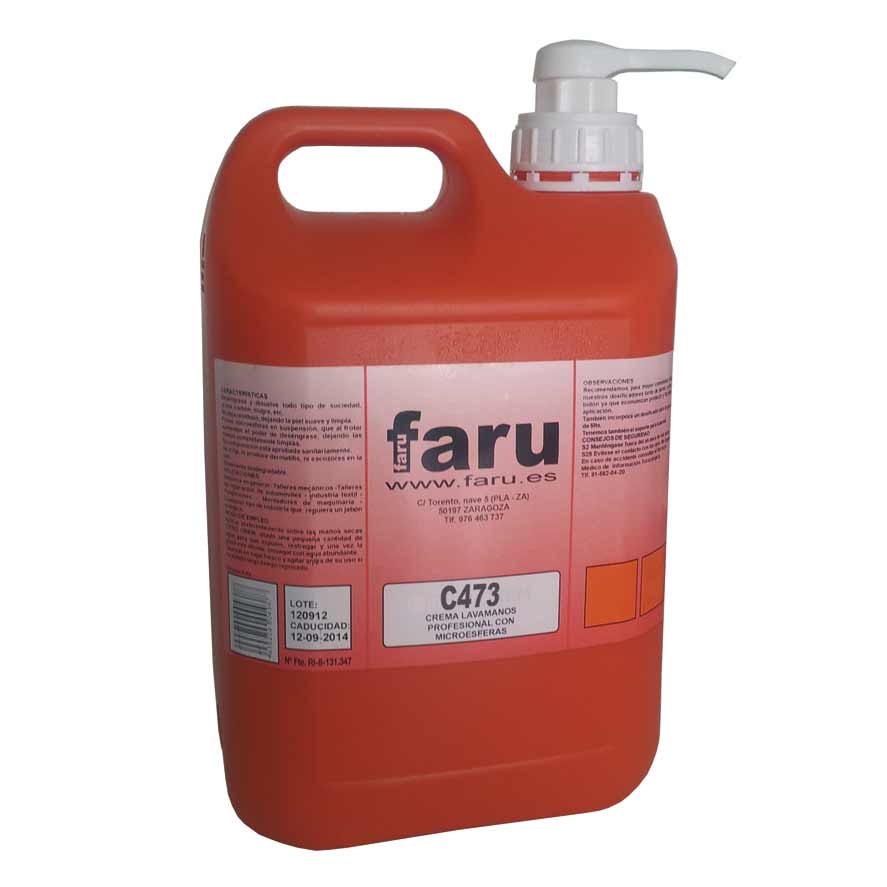 Gel lavamanos con abrasivos naturales 5L