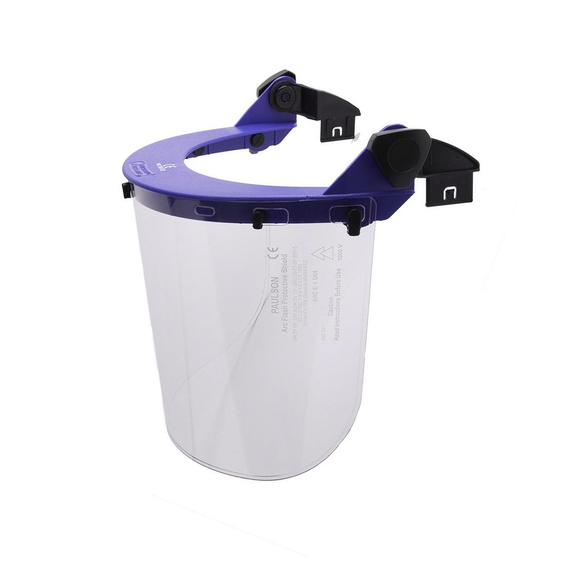 Visor de electricista para casco anti calor