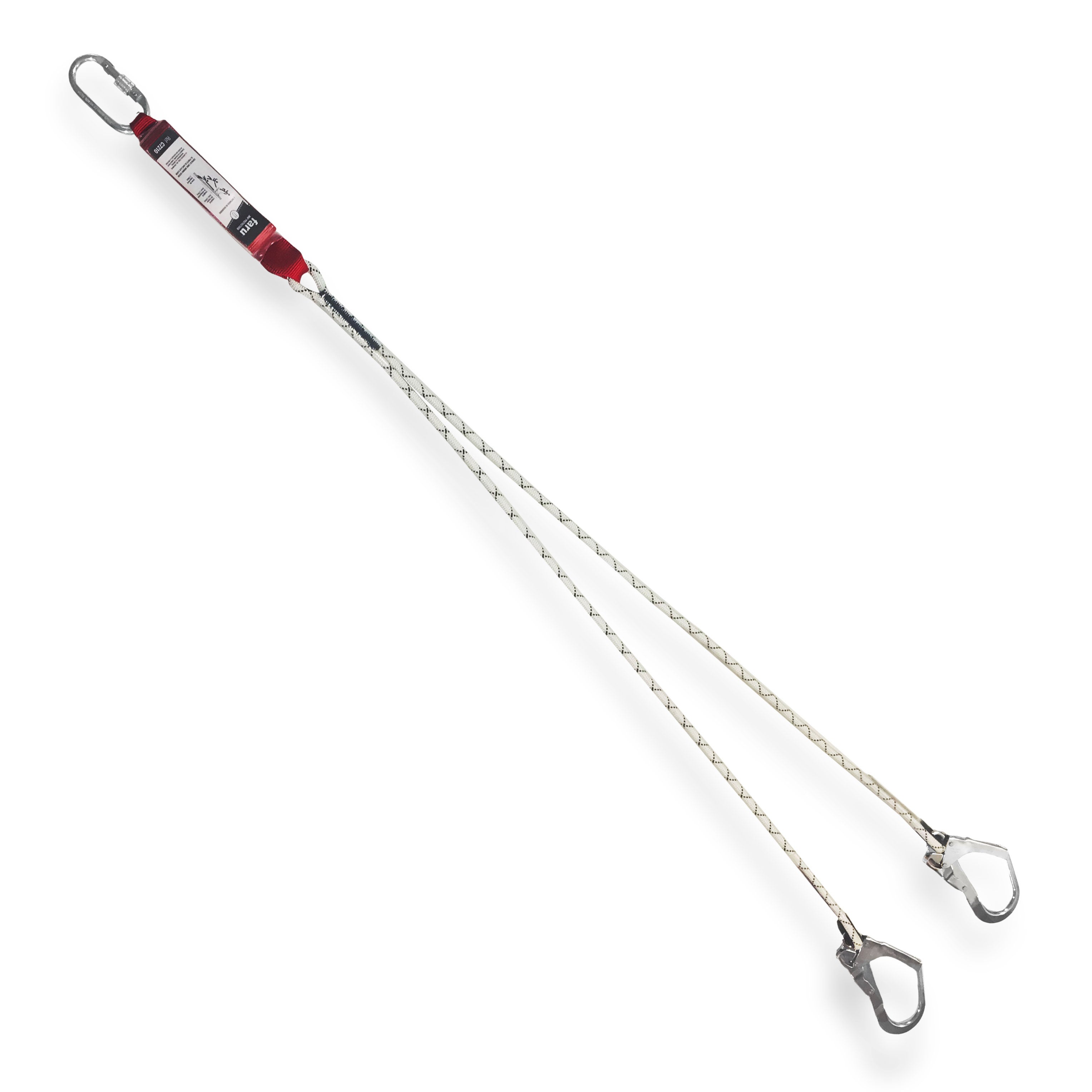 Anticaídas doble 2,0 m con gancho Ø 50 mm