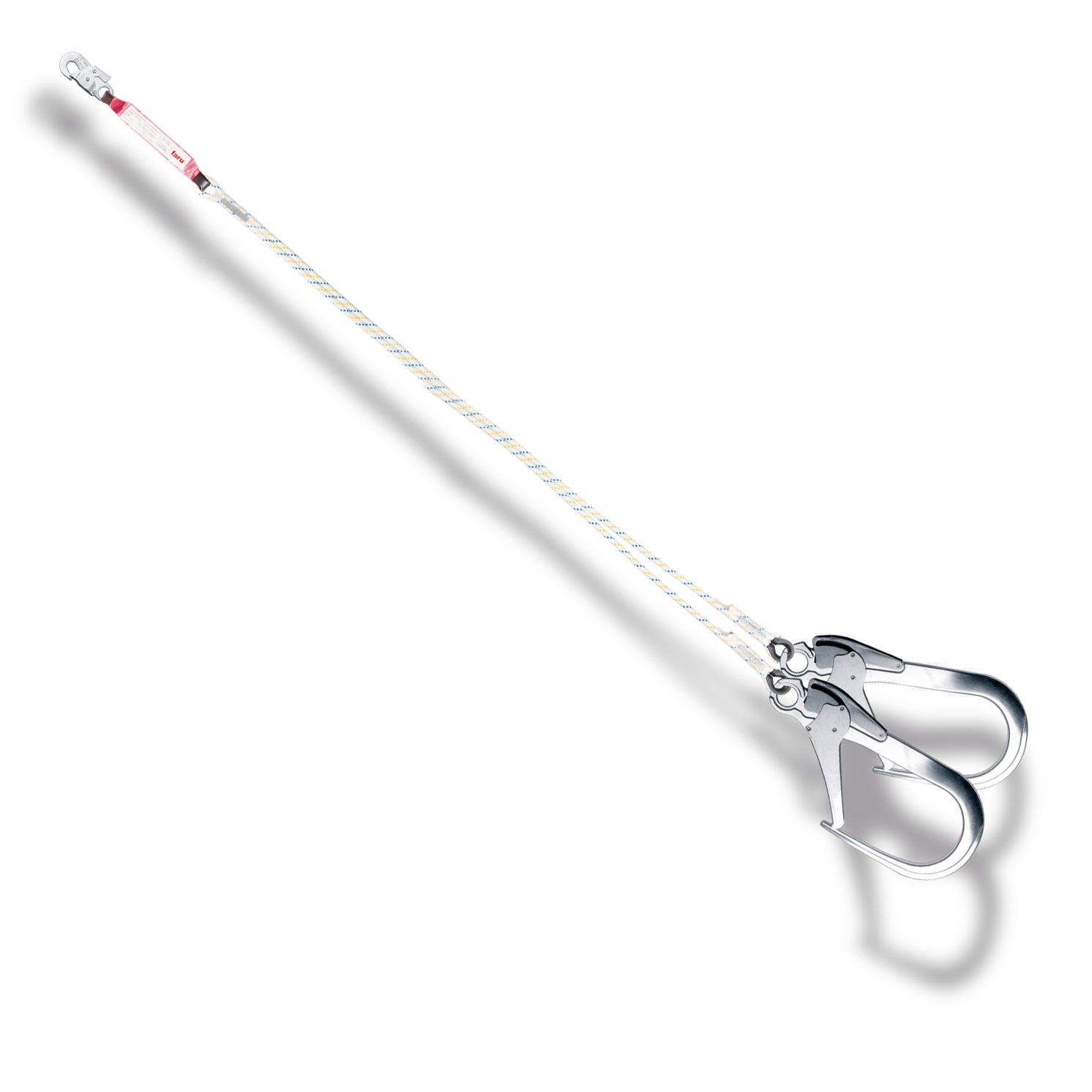 Anticaídas doble 2,0m con gancho alu Ø 110mm