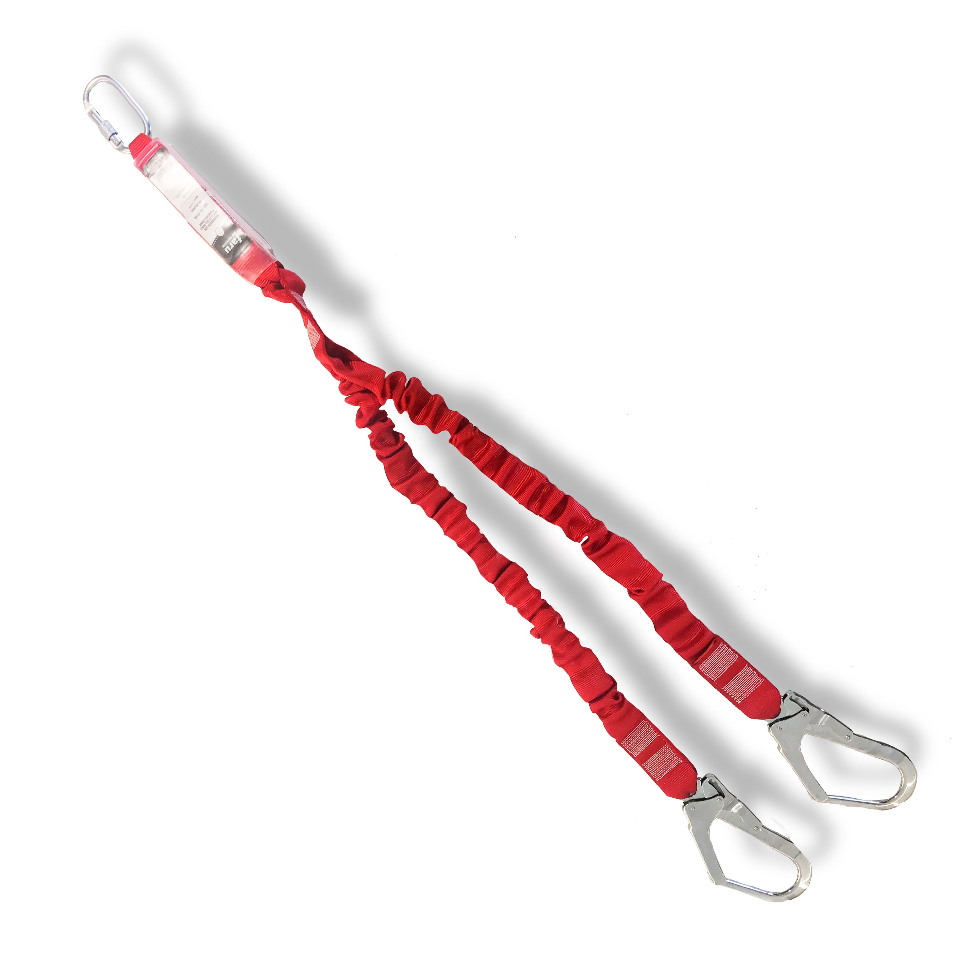 Anticaídas elástico doble 1,85m ganchos Ø 50mm