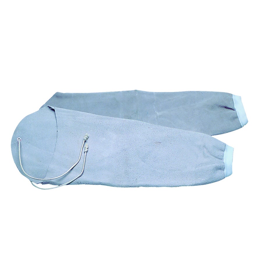 Manguito soldador de cuero al cromo (1 Par)