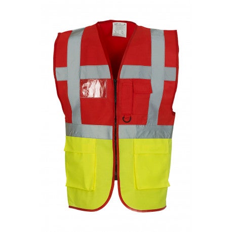 Chaleco alta visibilidad Yoko flúor