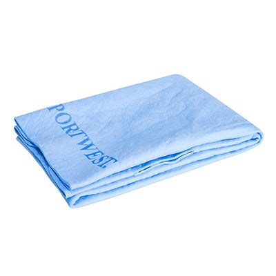 Toalla refrescante azul