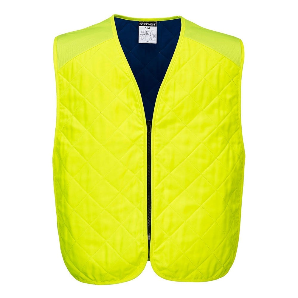 Chaleco refrescante evaporativo Amarillo