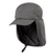 Gorra refrescante gris plomo