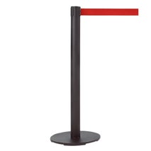 Poste negro texturizado cinta 3 m Rojo