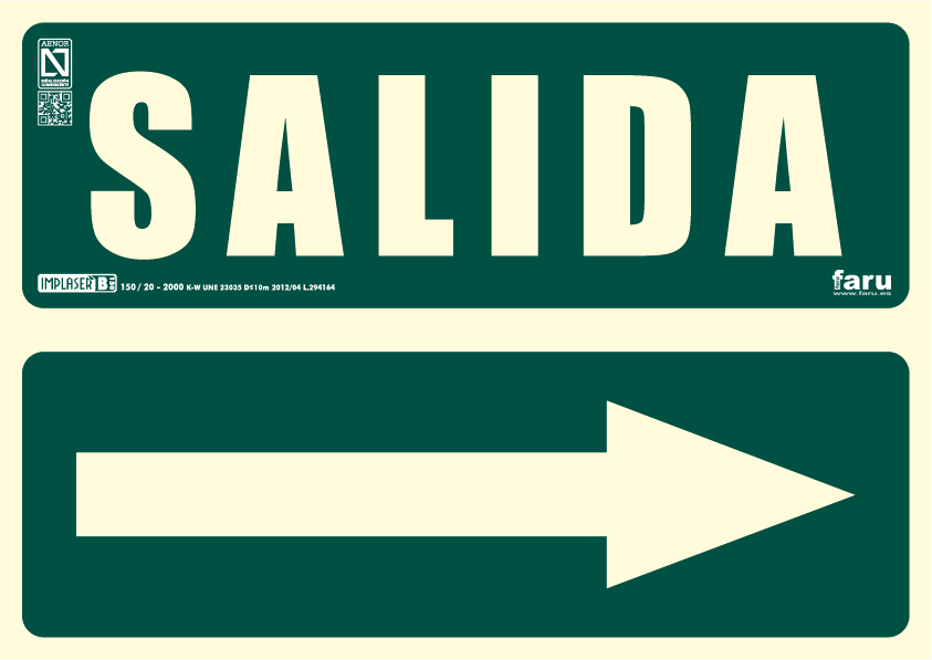 Señal Salida Derecha A3