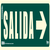 Sinal de Saída Direita 10,5 X 40,5 Cm