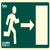 Señal Salida Puerta Derecha 32 X 16 Cm
