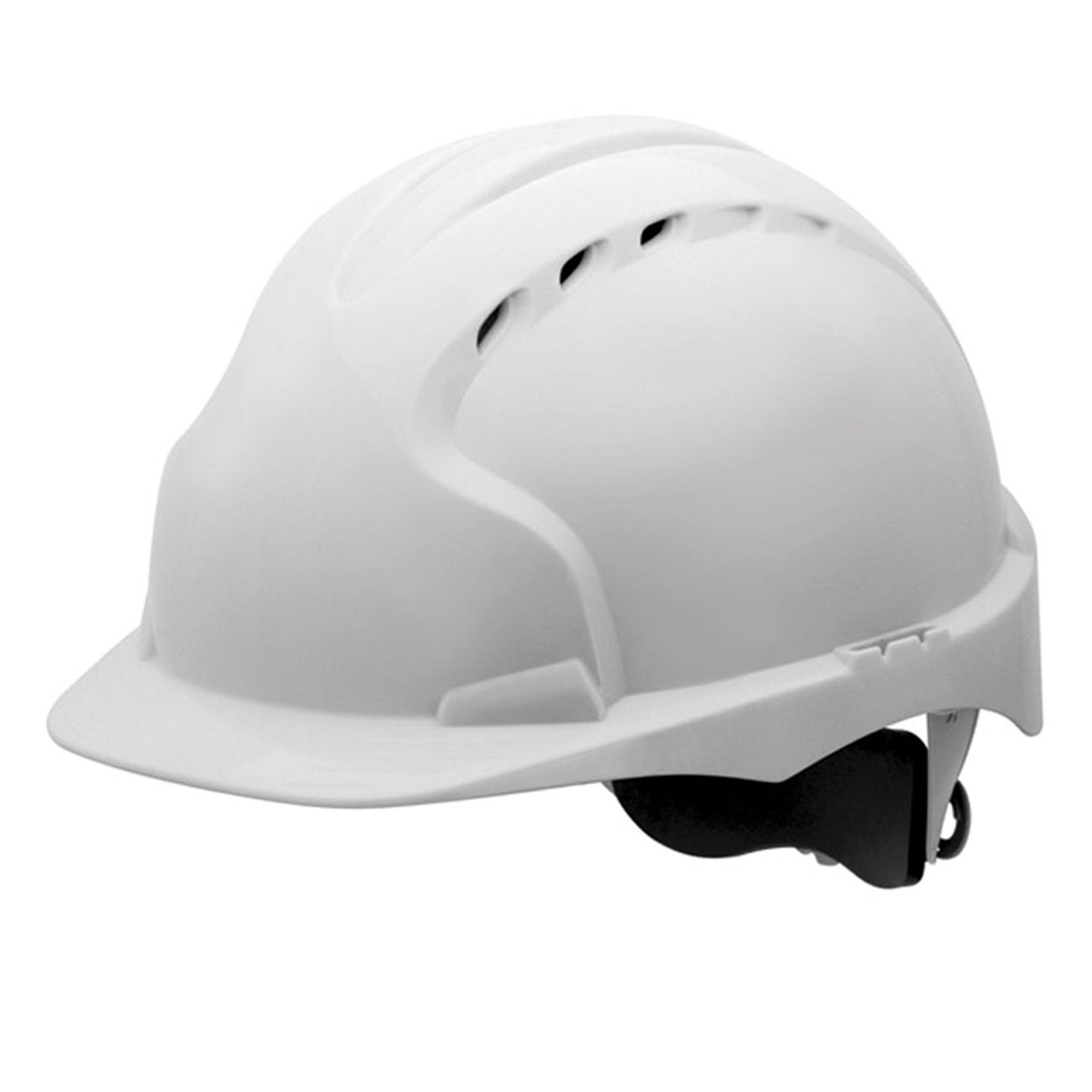 Casco EVO3 ventilado ruleta-Blanco