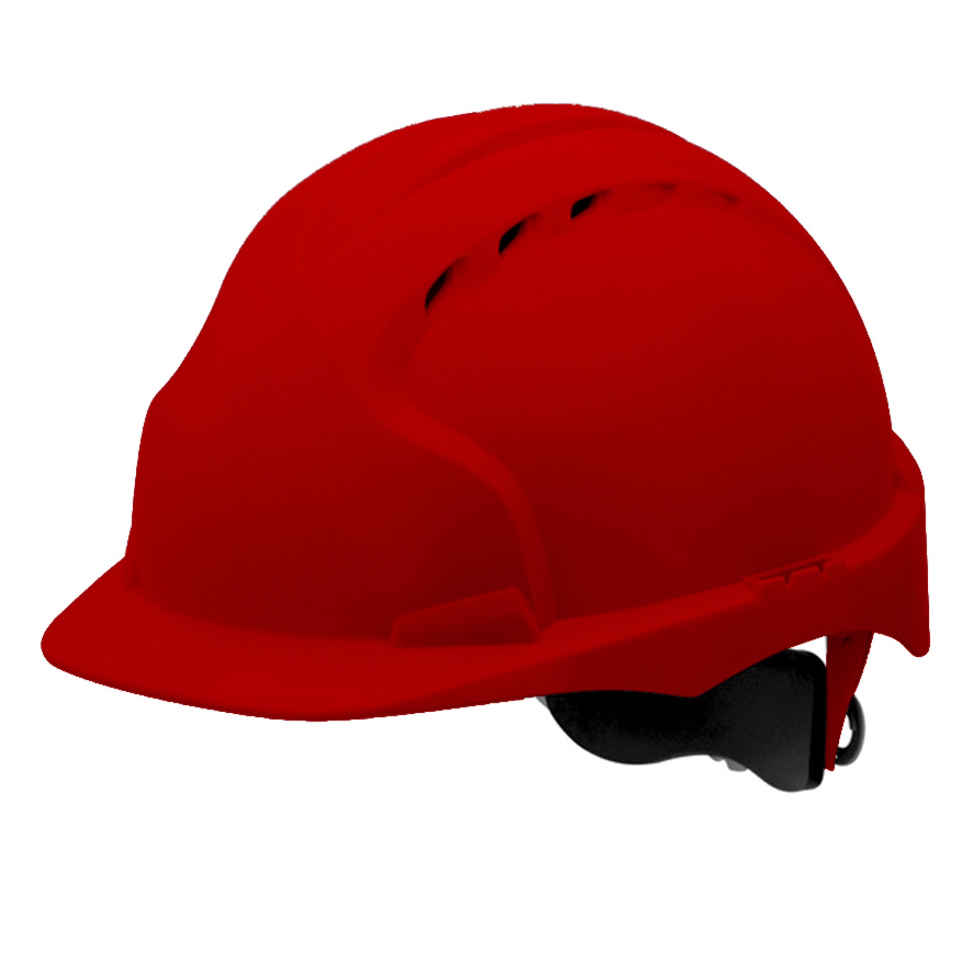 Casco EVO3 ventilado ruleta-Rojo